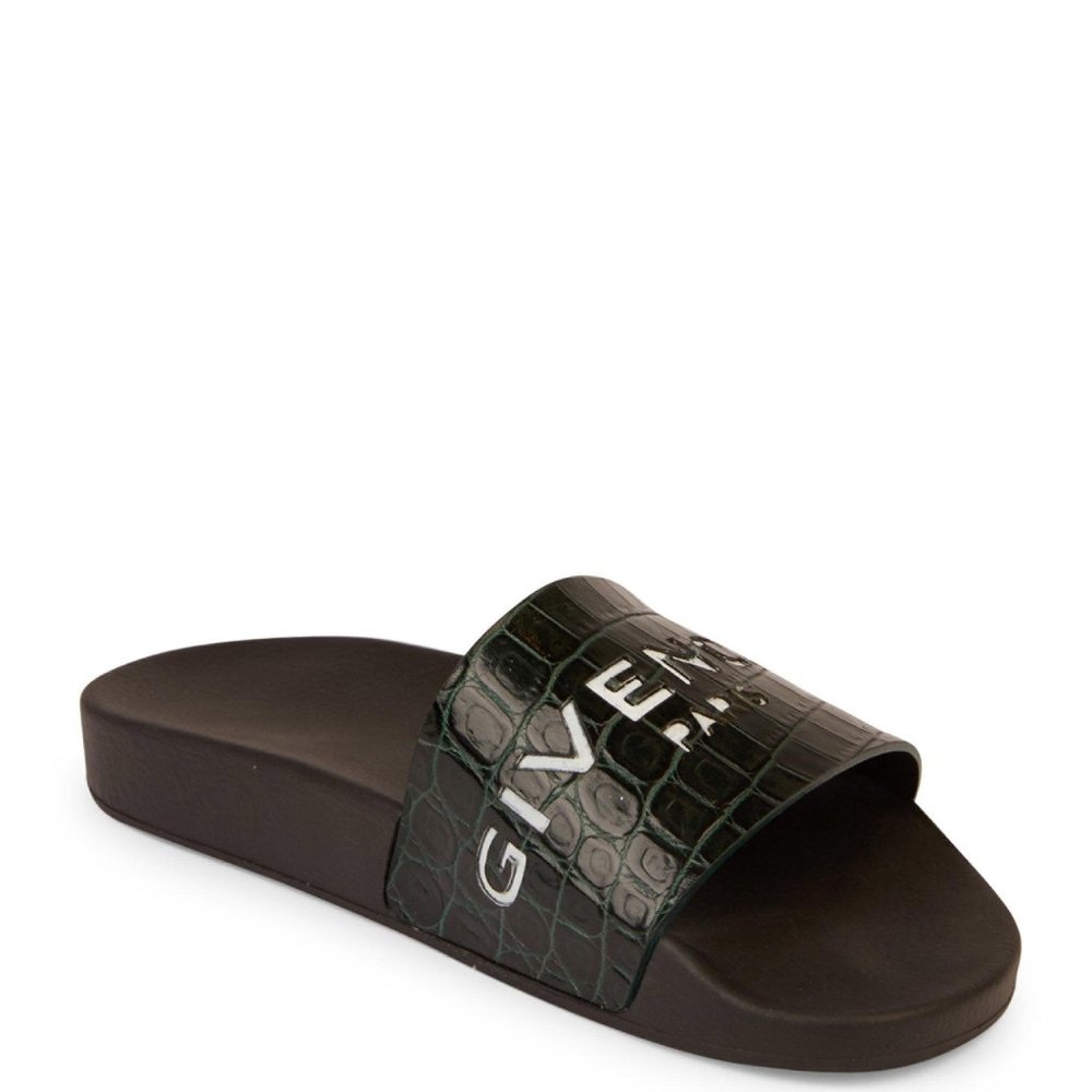 GIVENCHY | CROC SLIDES